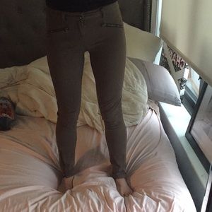 Club Monaco olive jeans